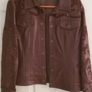 Leather jacket by Reba